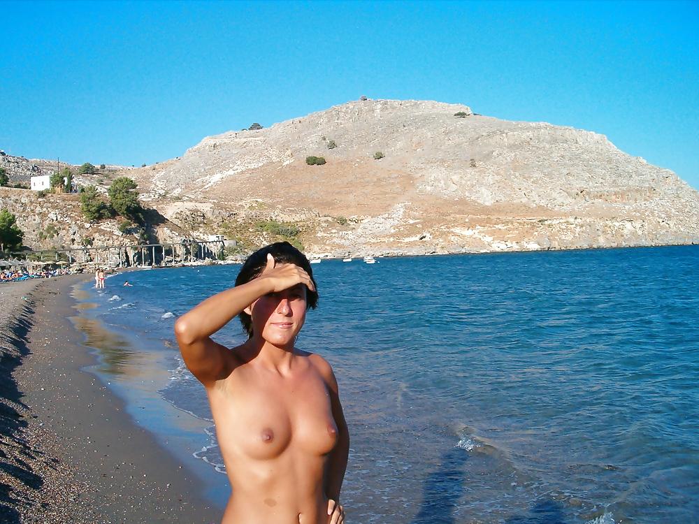 13P Tiny Tits Exgirfriend On The Beach