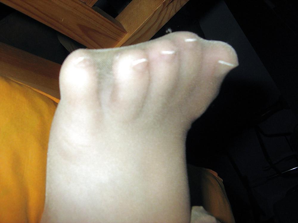 10P Wife's nylon socs
