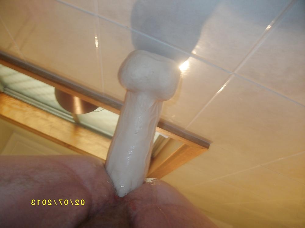 13P 2 HUGE DILDOS DEEP INSIDE MY ASS!!!!! 