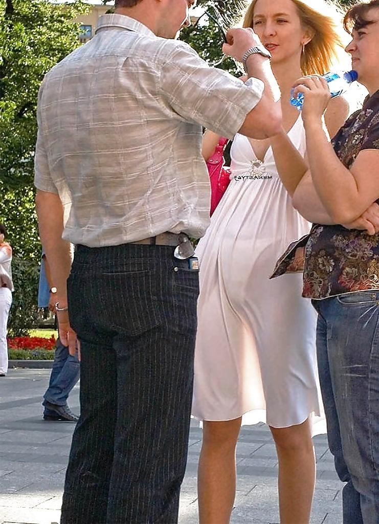 20P Hot Wives In See Through And Tight Leggings