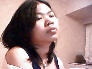 25P Filipina Flashing on Webcam