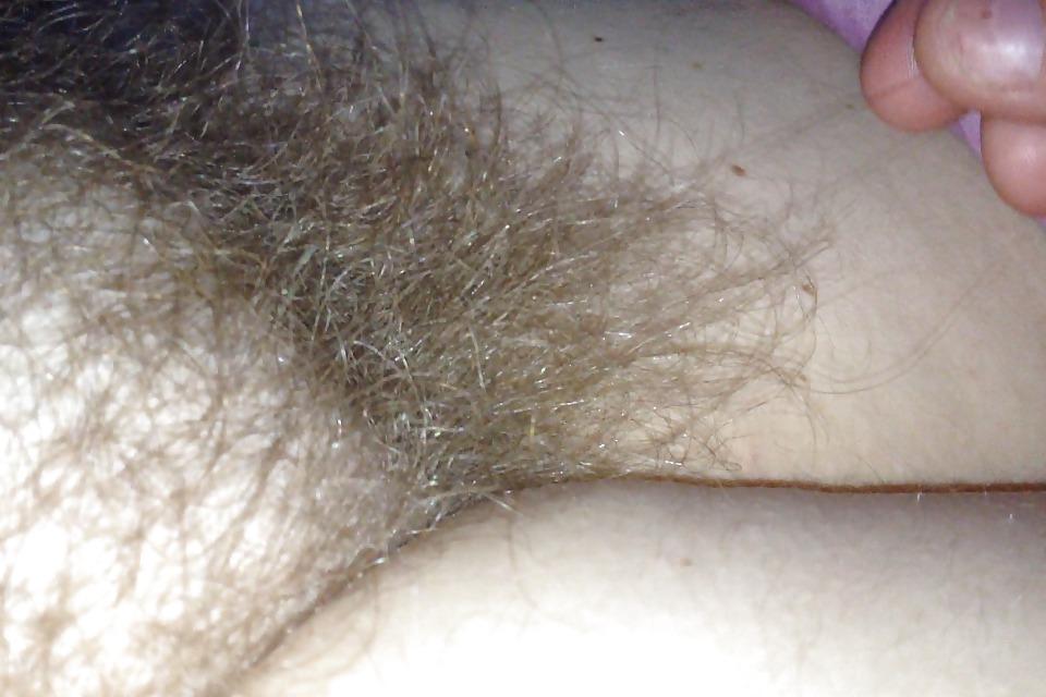 25P My girls hairy ass, hairy pussy & tittys.