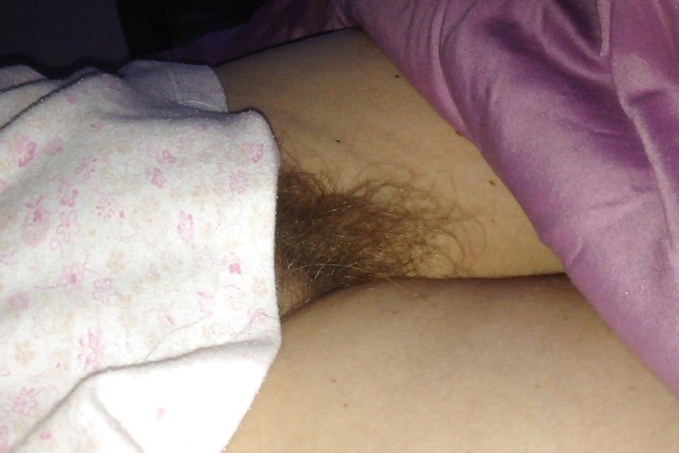 25P My girls hairy ass, hairy pussy & tittys.
