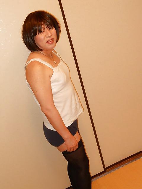14P With japanese woman's gym suit wear bloomers