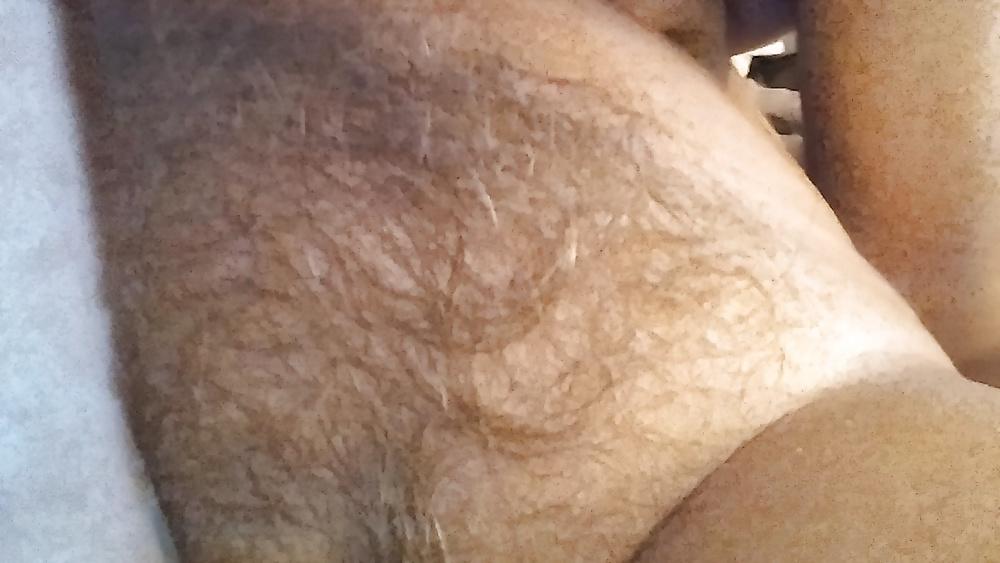 9P Her ass and hairy pussy