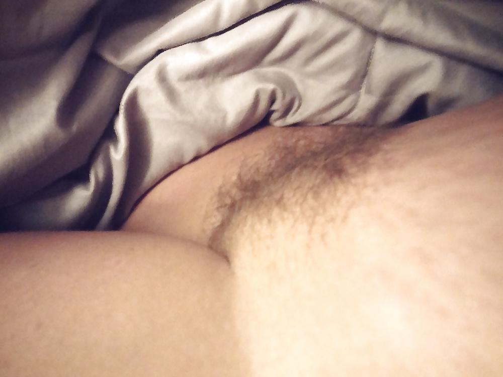 9P Her ass and hairy pussy