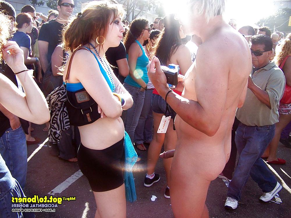 20P Accidental Beach Boners Public Nudity
