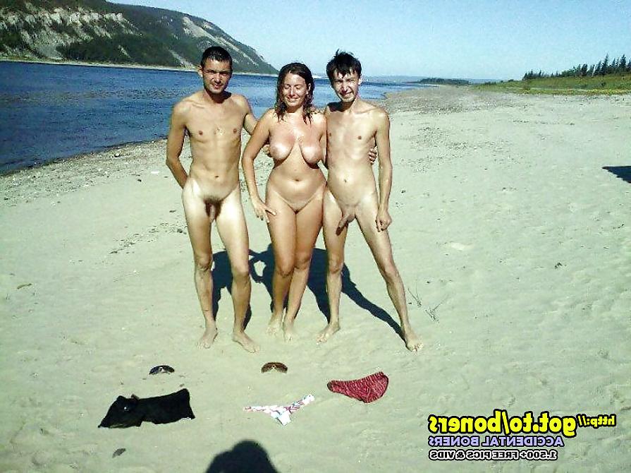 20P Accidental Beach Boners Public Nudity