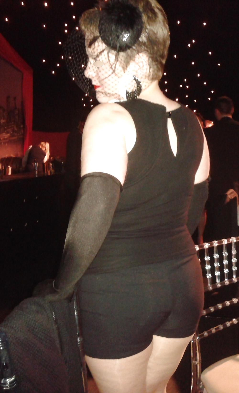 9P Flashing my tits at the company party