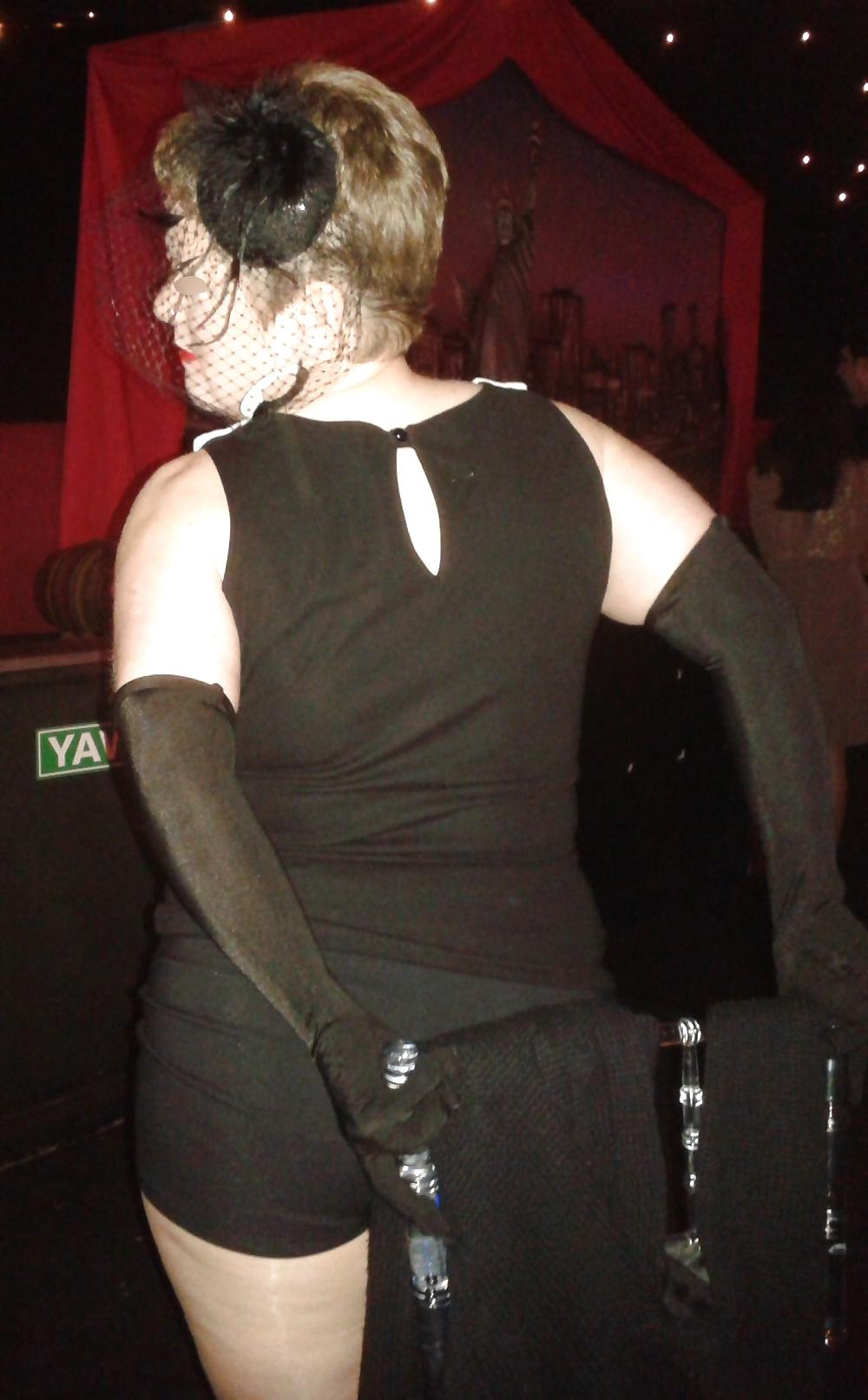9P Flashing my tits at the company party