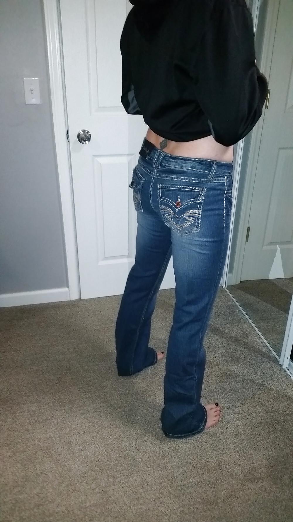 11P Trying on new pants