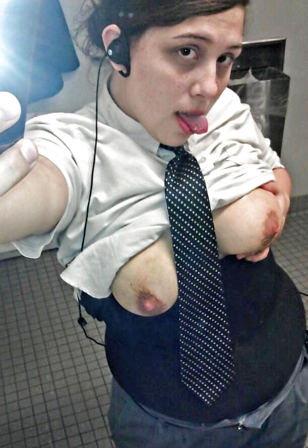 25P The Best of Exposed Security Guard Angela