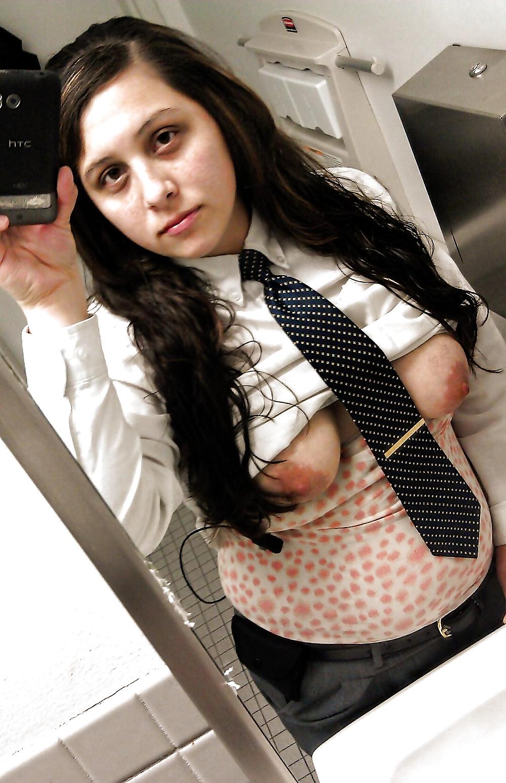 25P The Best of Exposed Security Guard Angela