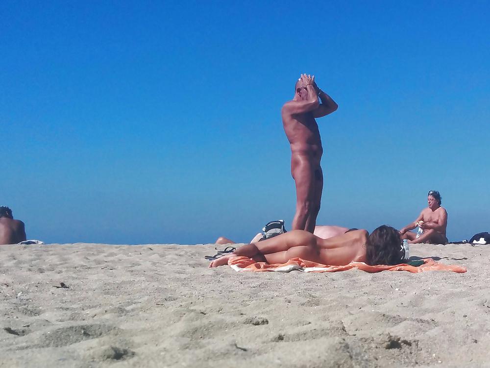 25P Barcelona nude beach bitches