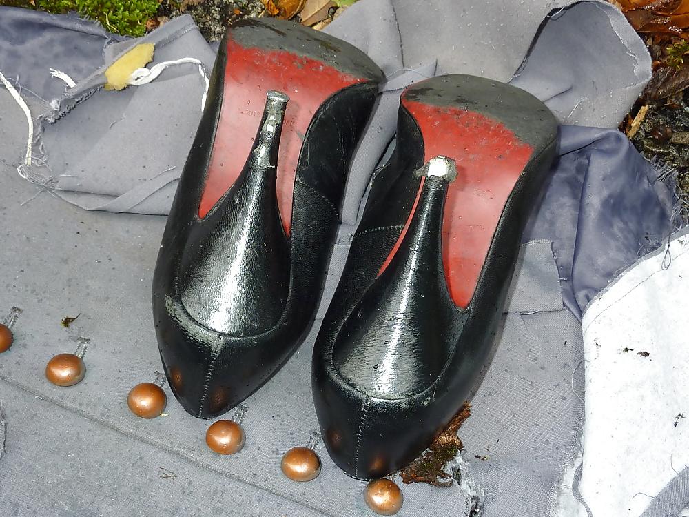 25P FF Nylons Heels Public Webfound