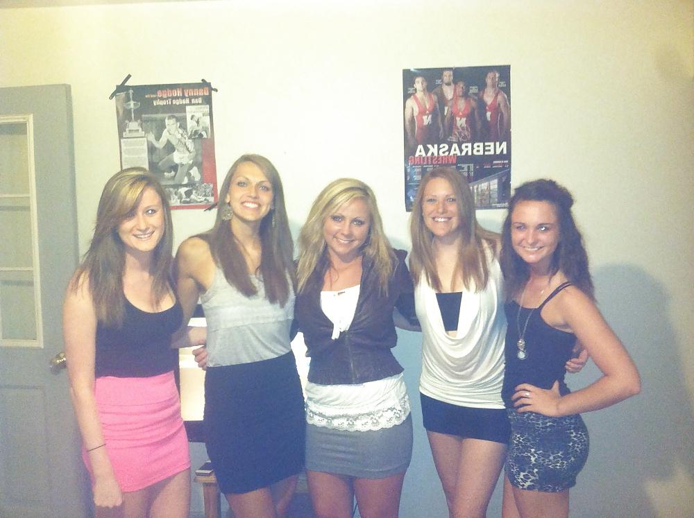 25P Pierced hot college girl