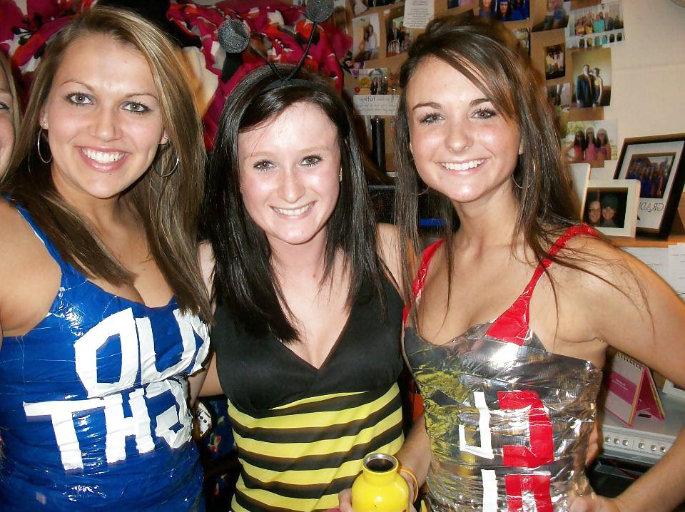 25P Pierced hot college girl