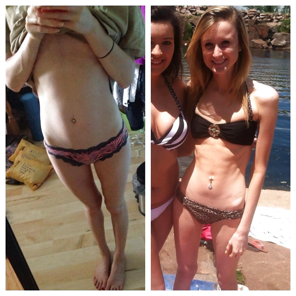 25P Pierced hot college girl