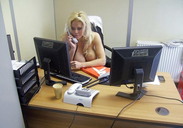 20P Blonde secretary