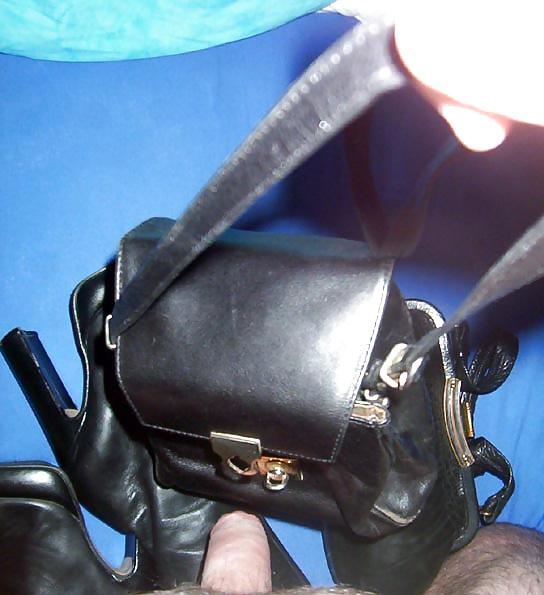 25P Mixed leather wanking