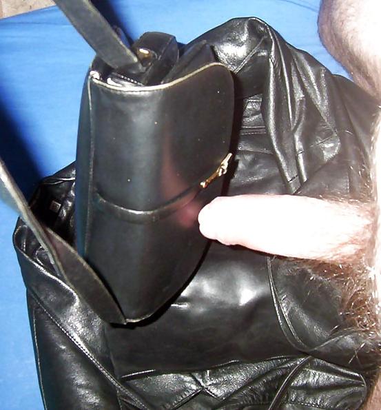 25P Mixed leather wanking