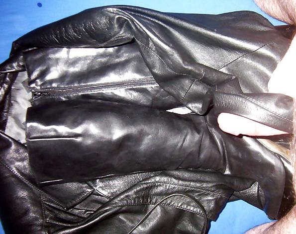 25P Mixed leather wanking