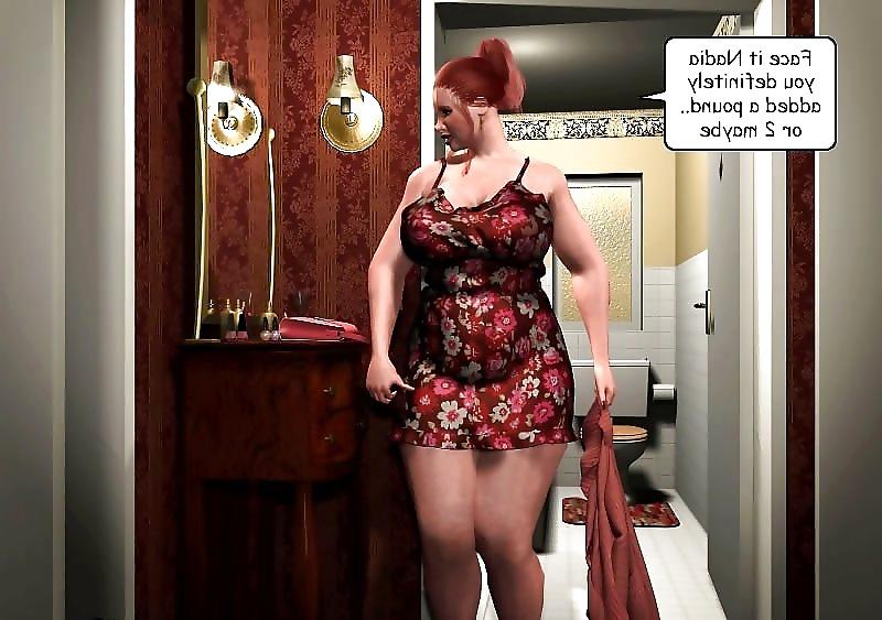 17P The FETISH of FAT elegance WOMAN