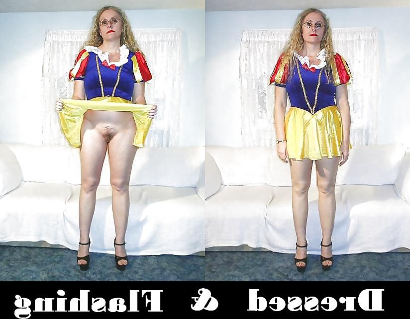 13P Penelope dressed & Flashing part 3