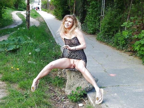 25P Upskirts And Pussy Flashing 8