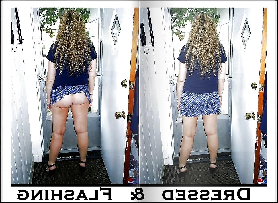 11P Penelope dressed & Flashing part 4