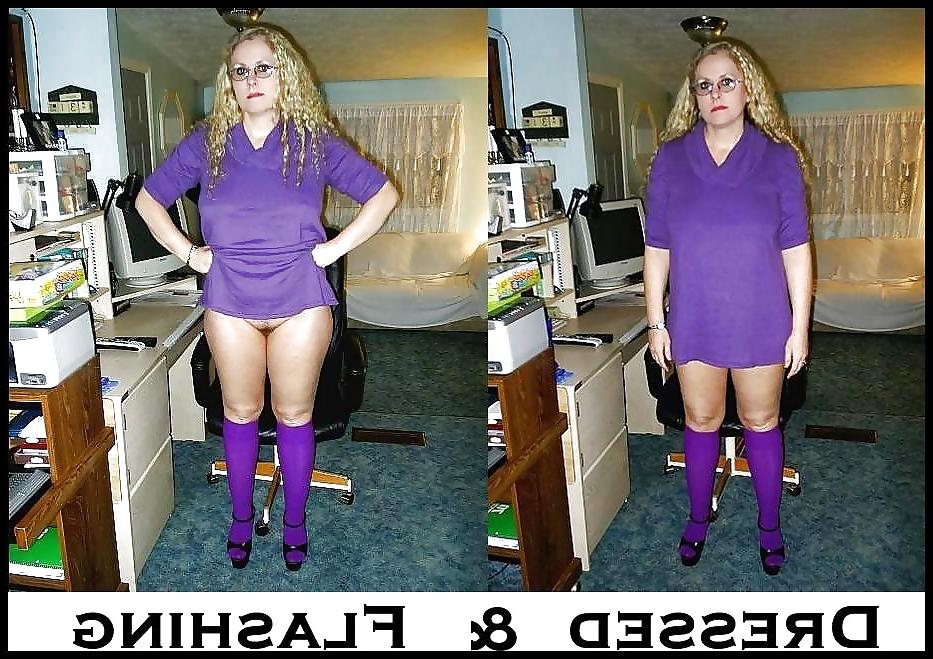 11P Penelope dressed & Flashing part 4