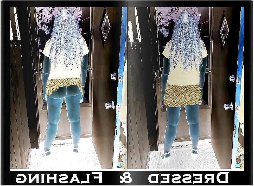 11P Penelope dressed & Flashing part 4