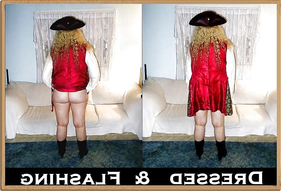 11P Penelope dressed & Flashing part 4