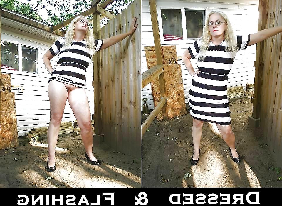 11P Penelope dressed & Flashing part 4