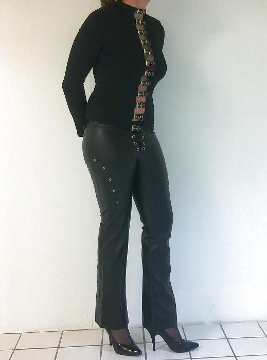 7P My leather pants cd tv sissy