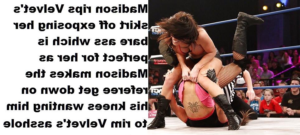 25P Wrestling sluts captions
