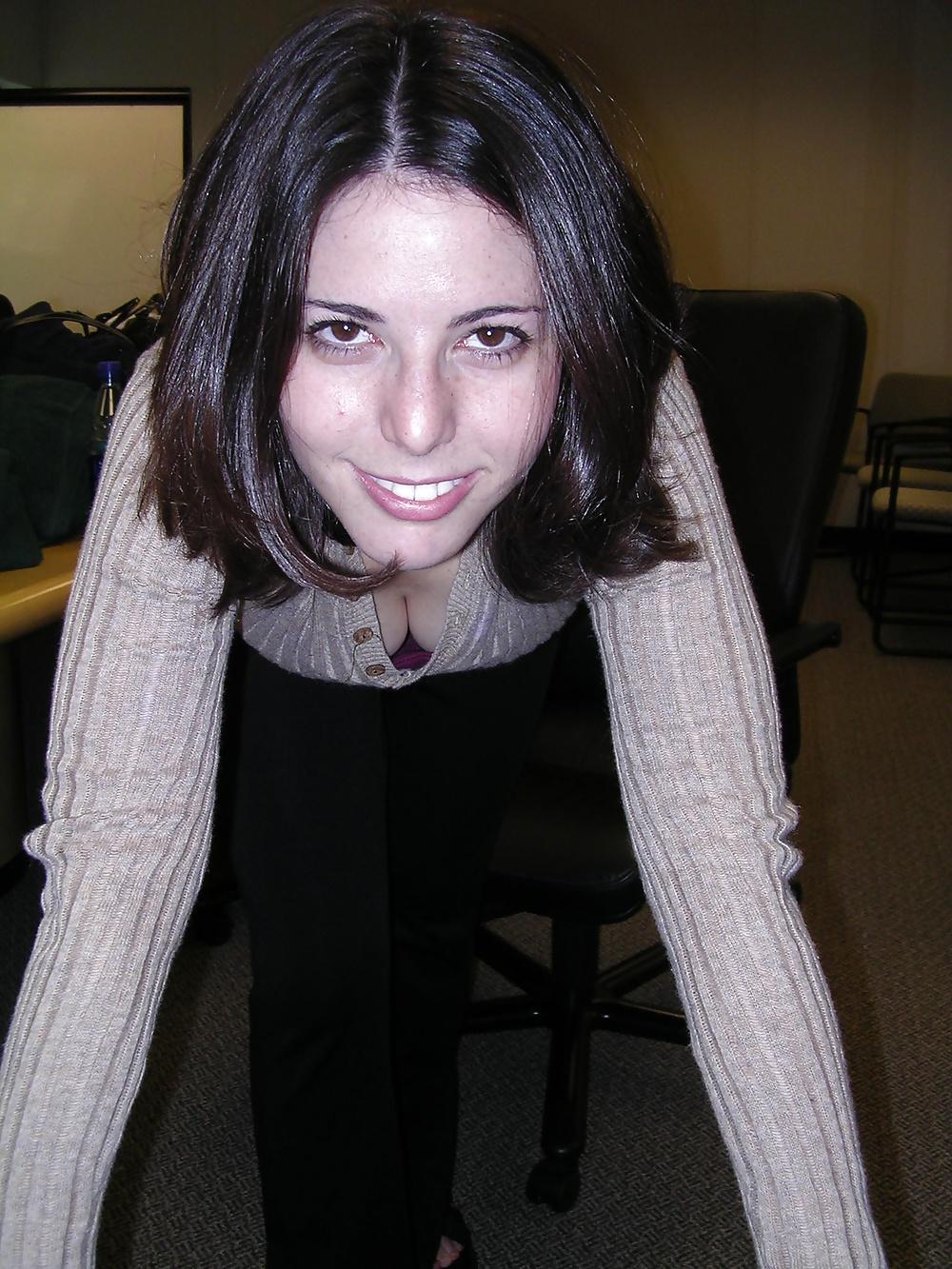 14P Hot Office Slut - Coworker Fucked