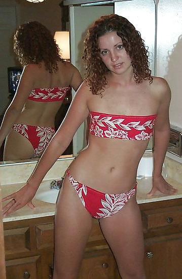 13P Showing her hairy pussy