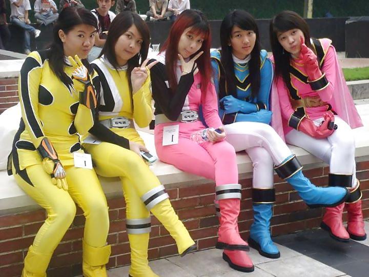 25P Indonesia Tokusatsu Cosplayers unmask(only woman)
