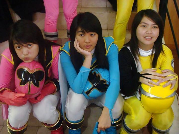 25P Indonesia Tokusatsu Cosplayers unmask(only woman)