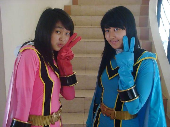25P Indonesia Tokusatsu Cosplayers unmask(only woman)