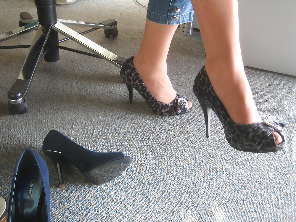 15P Heels and Nylons