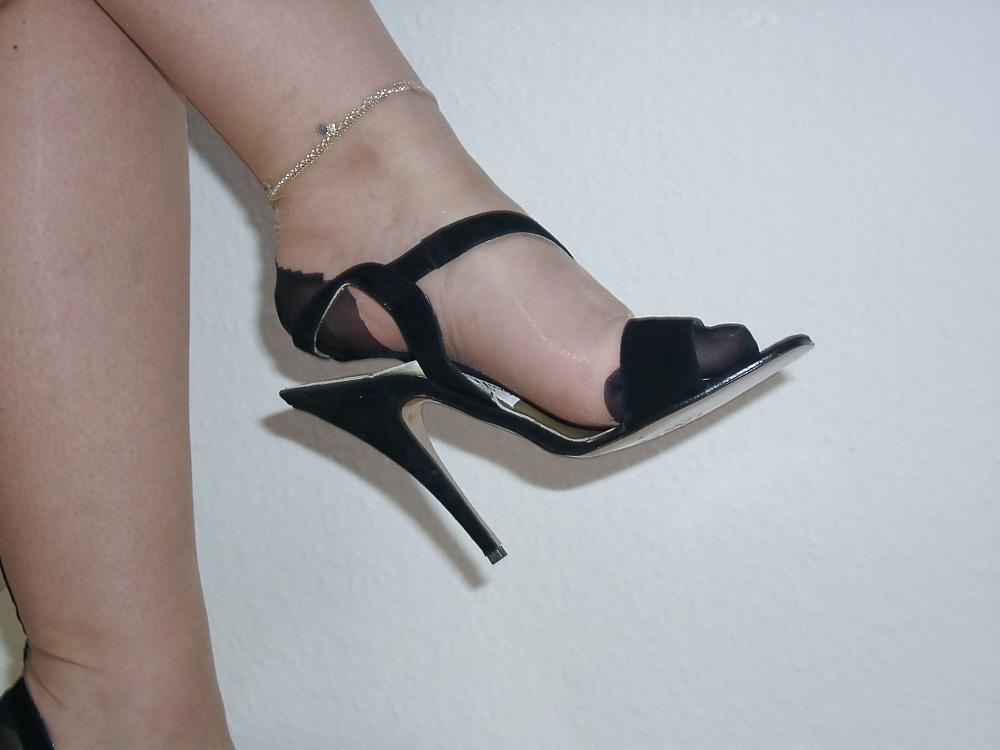 15P Heels and Nylons