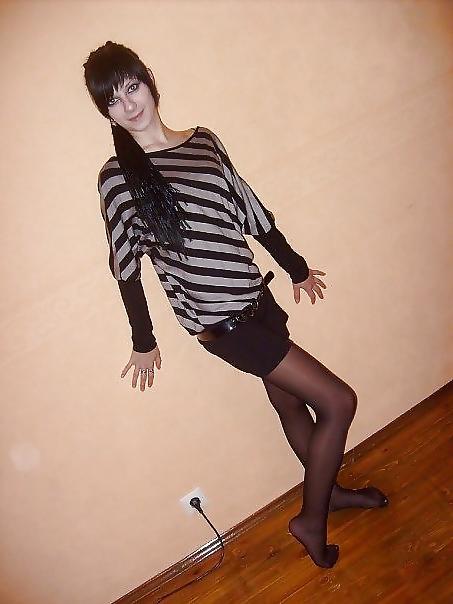 25P Amateur Pantyhose