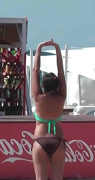 25P Spy summer beach bikiny sexy women romanian