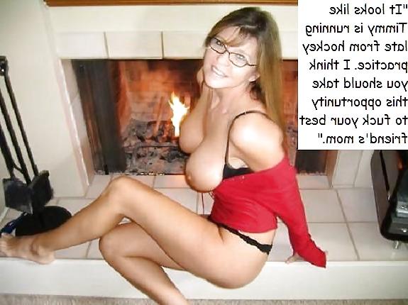 15P Friend's Mom, Milf Captions 1