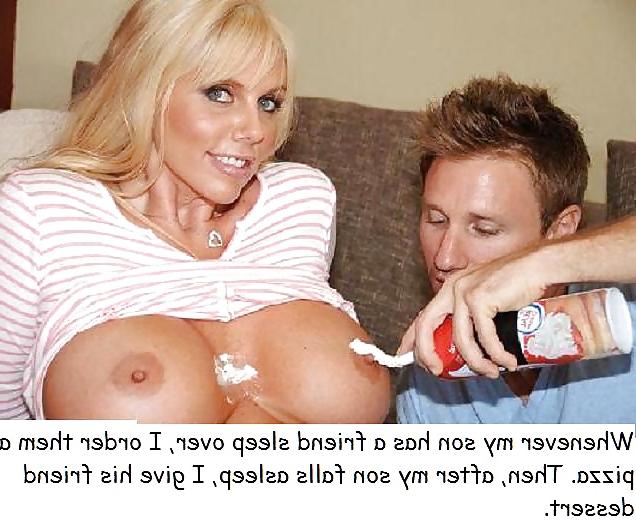 15P Friend's Mom, Milf Captions 1