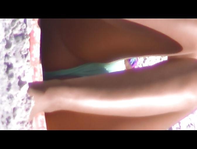 25P Candid beach ass crotches cameltoe tits