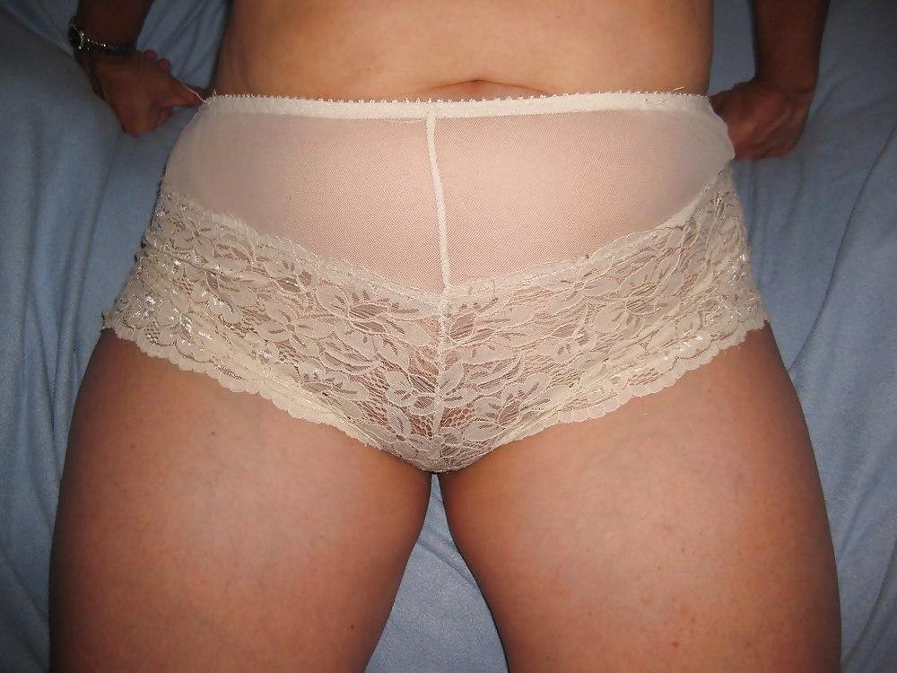 16P Panties and Hairy Pussy