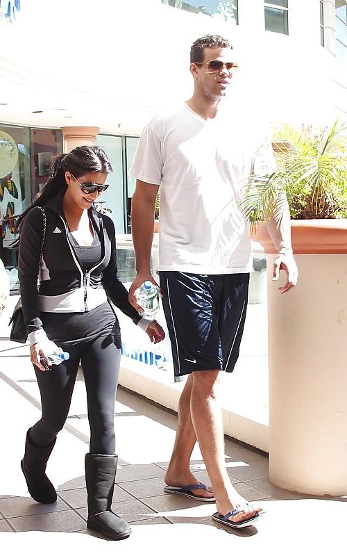 7P Kim Kardashian leaving a gym in Los Angeles